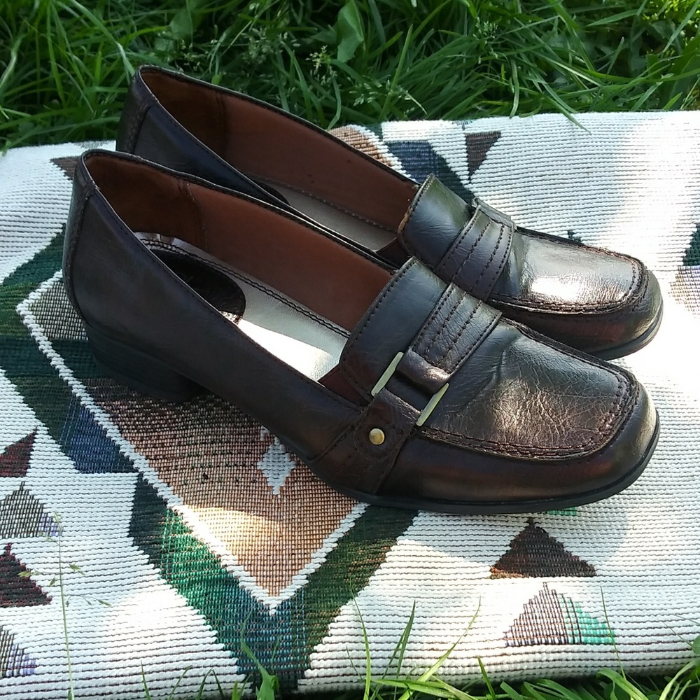 Life Stride Dark Brown Loafers